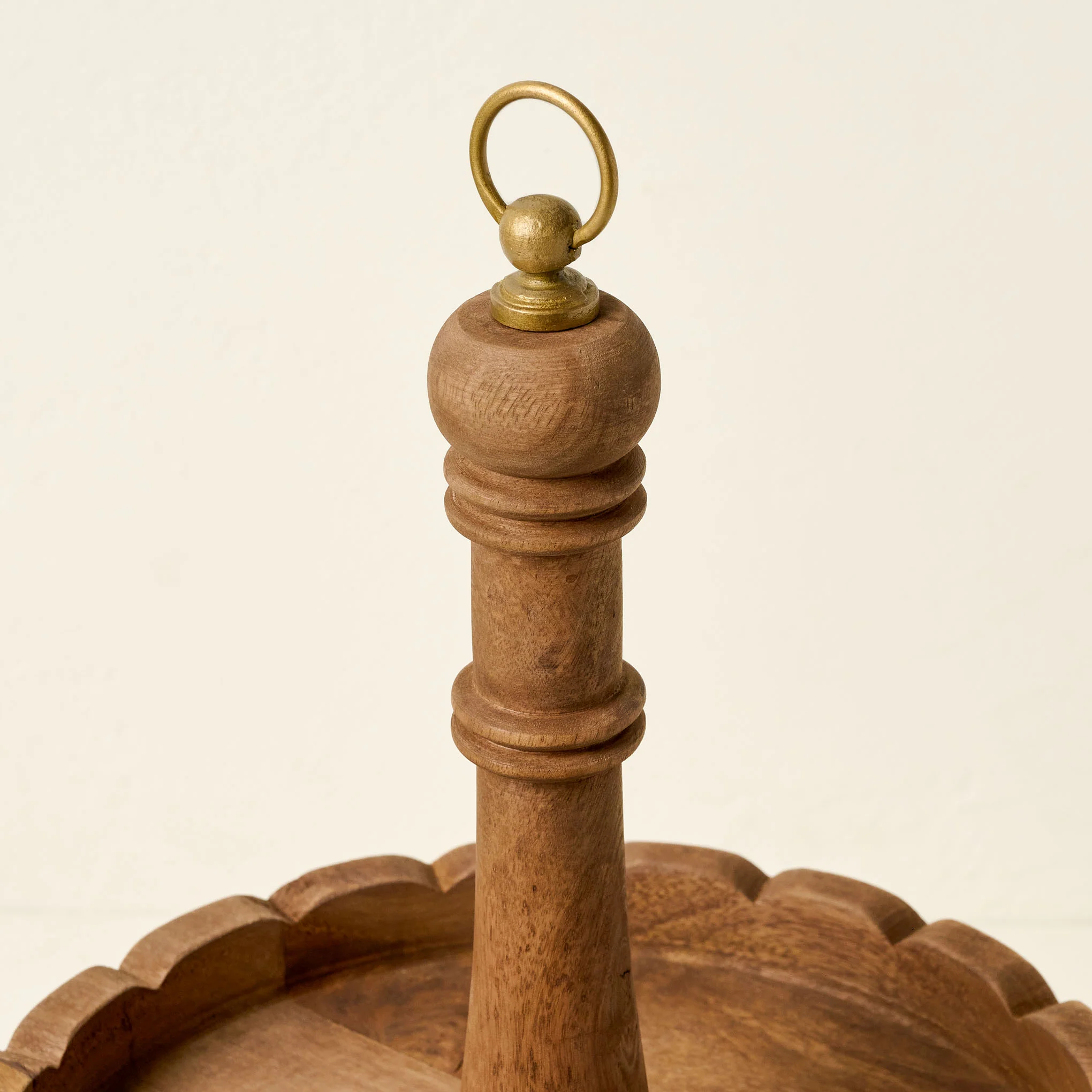 Magnolia Decor Riser Antiqued Wood Tiered Riser - Magnolia
